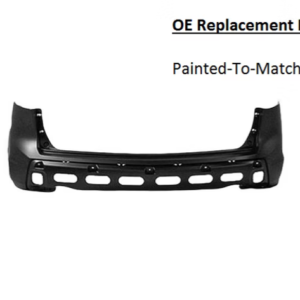 Painted 2007-2009 Acura MDX Rear Bumper Cover | OE Replacement