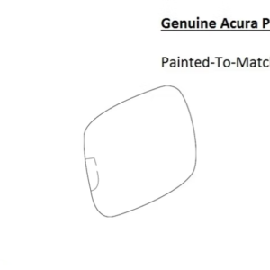 Painted 2014-2020 Acura MDX Fuel Door | Genuine OEM