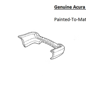 Painted 2004-2006 Acura MDX Rear Bumper Cover | Genuine OEM