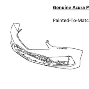 Painted 2023-2026 Acura Integra Front Bumper | Genuine OEM