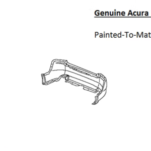 Painted 2004-2006 Acura TL Rear Bumper Cover | Genuine OEM