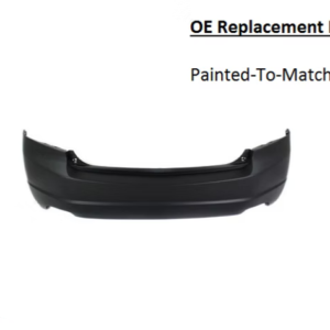 Painted 2004-2006 Acura TL Rear Bumper Cover | OE Replacement