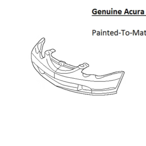 Painted 2005-2006 Acura RSX Front Bumper Cover | Genuine OEM