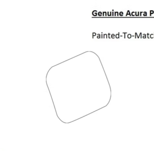 Painted 2013-2018 Acura RDX Fuel Door | Genuine OEM