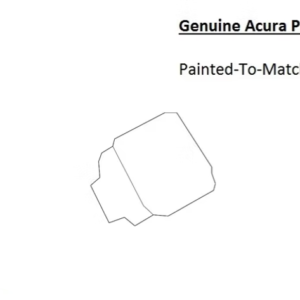 Painted 2015-2020 Acura TLX Fuel Door | Genuine OEM
