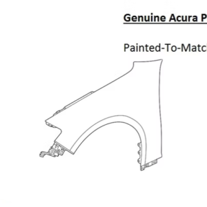 Painted 2021-2025 Acura TLX Front Fender | Genuine OEM