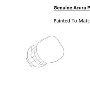 Painted 2021-2025 Acura TLX Fuel Door | Genuine OEM