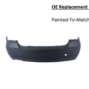 Painted 2006-2008 BMW 325 328 330 335 Sedan Rear Bumper | OE Replacement