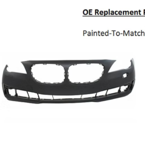 Painted 2013-2015 BMW 7 Series 740 750 760 Front Bumper Cover | OE Replacement