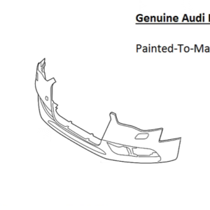 Painted 2013-2016 Audi S4 Front Bumper Cover | Genuine OEM