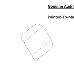 Painted 2013-2018 Audi S7 Fuel Door | Genuine OEM
