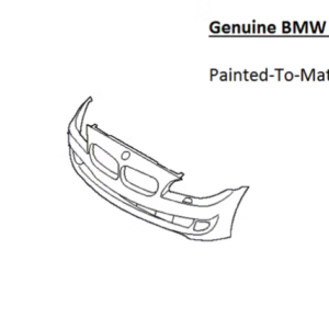 Painted 2014-2016 BMW 5 Series 528 535 550 Front Bumper Cover | Genuine OEM