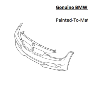 Painted 2014-2020 BMW 4 Series 428 430 435 440 Front Bumper Cover | Genuine OEM
