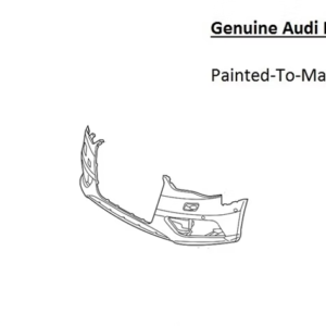 Painted 2015-2016 Audi A3 A3 Quattro Front Bumper | Genuine OEM