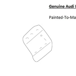 Painted 2015-2020 Audi A3 A3 Quattro Fuel Door | Genuine OEM