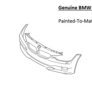 Painted 2016-2018 BMW 3 Series 320 328 330 340 Front Bumper Cover | Genuine OEM