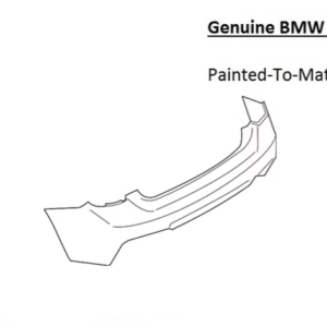 Painted 2016-2021 BMW M2 Rear Bumper | Genuine OEM