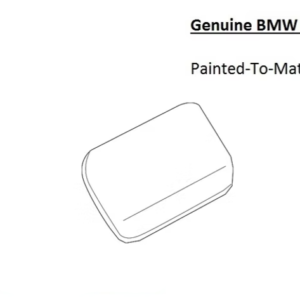 Painted 2016-2022 BMW 7 Series 740 745 750 Fuel Door | Genuine OEM