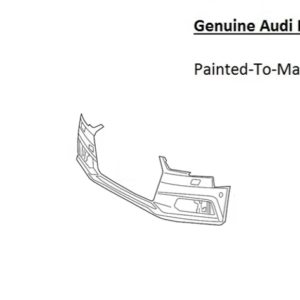 Painted 2017-2019 Audi A4 A4 Quattro Front Bumper | Genuine OEM