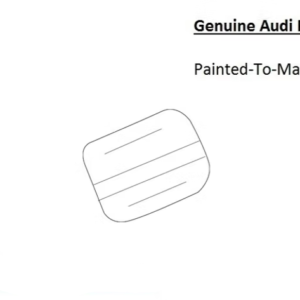 Painted 2018-2024 Audi RS5 Fuel Door | Genuine OEM