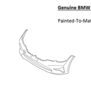 Painted 2019-2022 BMW 3 Series 330 340 Front Bumper | Genuine OEM