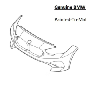 Painted 2020-2024 BMW 228 235 Gran Coupe Front Bumper | Genuine OEM