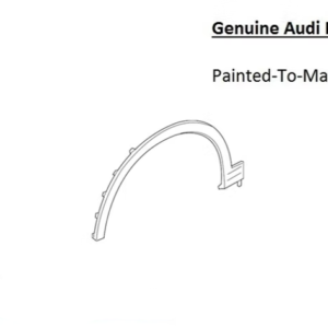Painted 2020-2025 Audi Q7 Front Fender Flare | Genuine OEM