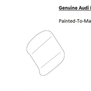 Painted 2020-2025 Audi S7 Sportsback Fuel Door | Genuine OEM