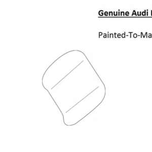 Painted 2021-2024 Audi RS7 Fuel Door | Genuine OEM