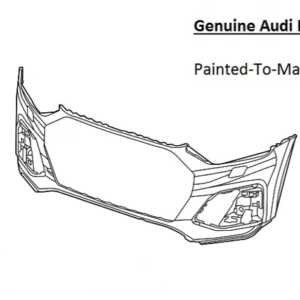 Painted 2021-2026 Audi Q5 Front Bumper | Genuine OEM