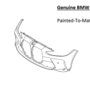 Painted 2021-2026 BMW M4 Front Bumper | Genuine OEM