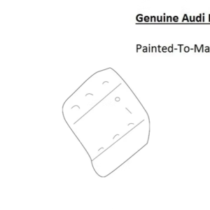 Painted 2022-2024 Audi A3 A3 Quattro Fuel Door | Genuine OEM