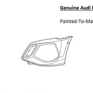 Painted 2022-2024 Audi RS3 Front Bumper Side Panel | Genuine OEM