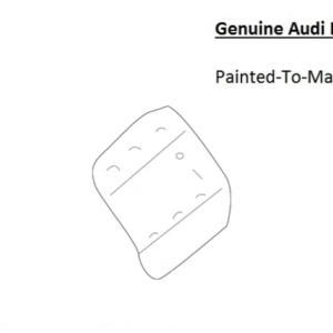 Painted 2022-2024 Audi RS3 Fuel Door | Genuine OEM