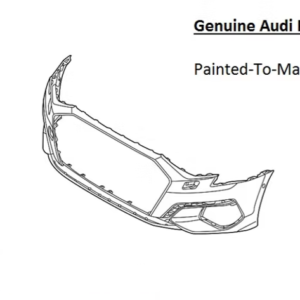 Painted 2022-2024 Audi S3 Front Bumper | Genuine OEM