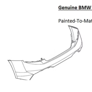 Painted 2022-2024 BMW 230 Rear Bumper | Genuine OEM