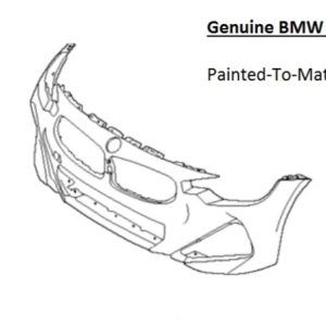 Painted 2022-2024 BMW M240 Front Bumper | Genuine OEM