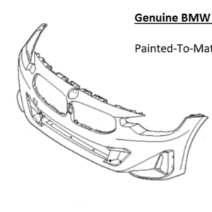 Painted 2022-2025 BMW 230 Front Bumper | Genuine OEM