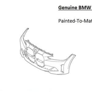 Painted 2022-2025 BMW 4 Series 430 440 Gran Coupe Front Bumper | Genuine OEM