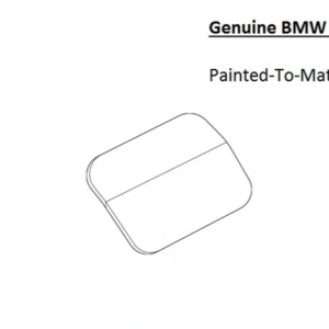 Painted 2024-2026 BMW i5 Charge Port Door | Genuine OEM