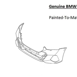 Painted 2024-2026 BMW i5 Front Bumper | Genuine OEM