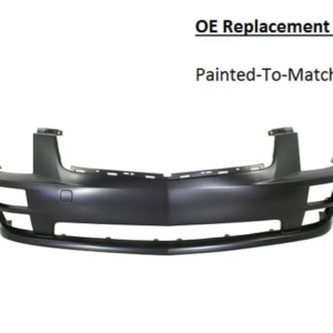 Painted 2005-2007 Cadillac STS Front Bumper Cover | OE Replacement