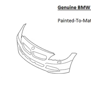 Painted 2009-2016 BMW Z4 Front Bumper Cover | Genuine OEM