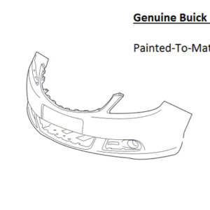 Painted 2012-2017 Buick Verano Front Bumper Cover | Genuine OEM