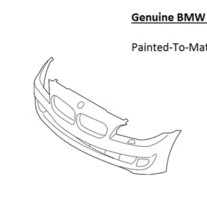 Painted 2013-2016 BMW M5 Front Bumper Cover | Genuine OEM