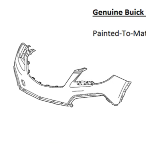 Painted 2013-2016 Buick Encore Upper Front Bumper Cover | Genuine OEM