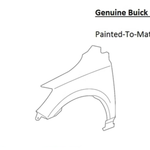 Painted 2013-2017 Buick Enclave Front Fender | Genuine OEM