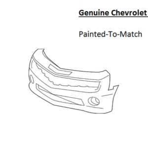 Painted 2014-2015 Chevrolet Camaro Front Bumper Cover | Genuine OEM