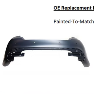Painted 2015-2017 Chrysler 200 Rear Bumper Cover | OE Replacement