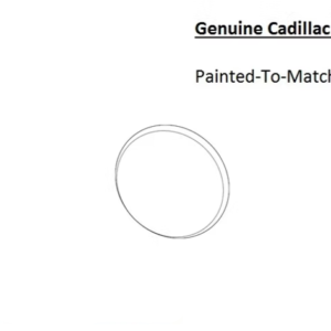 Painted 2015-2020 Cadillac Escalade Fuel Door | Genuine OEM